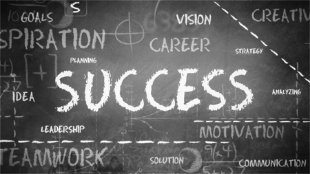 Success Chalkboard Image